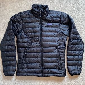 Patagonia Men's Down Sweater Jacket - Black